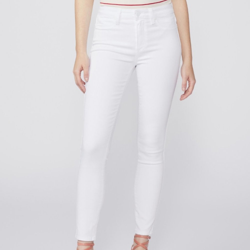 Paige Denim Hoxton Ankle - Ultra White